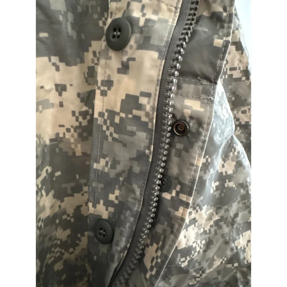 ORC Industries Raincoat Wet Weather Jacket Woodland Camouflage Sz M (Shell Only)